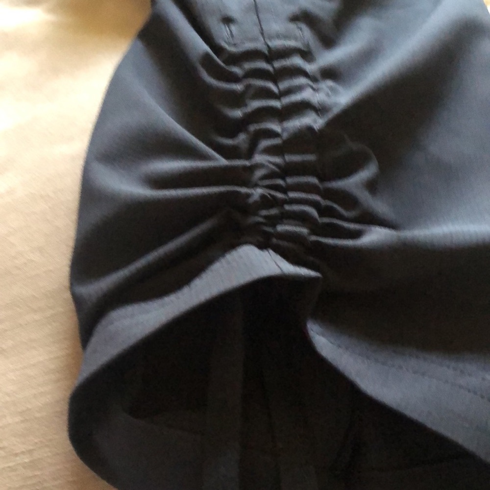Pants crop riptop womens new size 8 black polyester spandex pockets Eddie Bauer - Picture 5 of 7